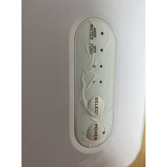 IGLOO ICEB26AQ Portable Ice Maker Parts - Top Cover With Functions Replacement - Picture 2 of 3